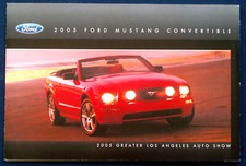 Prospekt brochure 2005 Ford Mustang Convertible   + CD  (USA)