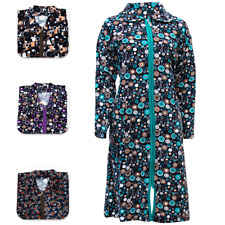 Damen Hausmantel Hauskleid