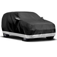 SUV Autoabdeckung Autohaube Ganzgarage Winterfest UV Hagelschutz 485*190*180cm