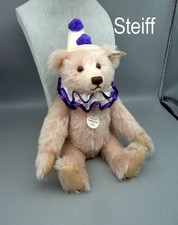 ZKC STEIFF TEDDY Bär CLOWN 39cm Knopf im Ohr 407260 TOP Stofftier REPLICA 1926