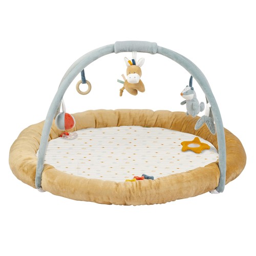Nattou spielkissen mit bogen - nattou,