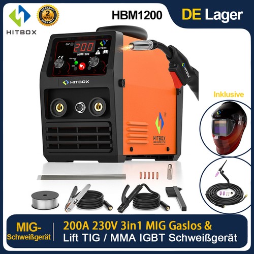 Hitbox 3in1 mig schweißgerät - 3in1, mig-schweißgerät