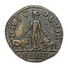 Gordian III 198-217 n.Chr., P M S COL VIM / AN IIII Viminacium, Moesia Superior