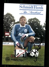 Wolfgang Mahr Autogrammkarte