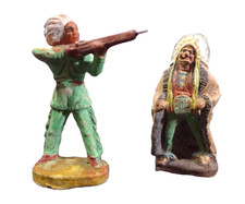 2 gut erhaltene alte Masse