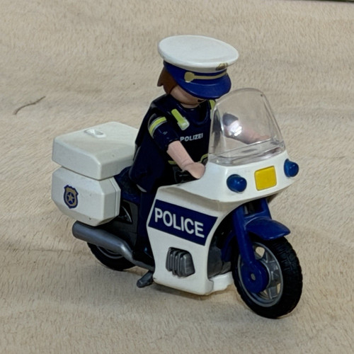 Playmobil polizei motorrad - playmobil,