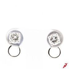 Solitär-Ohrstecker 18K Gold