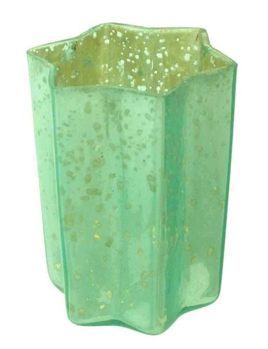 Glas teelicht stern 10cm - stern, ca