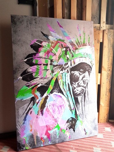 Xxl bild leinwand - bild, 130x85x5