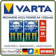 8x VARTA ACCU POWER AA /