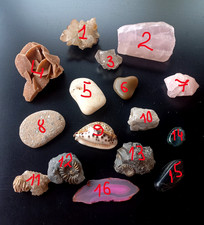 ✅ Lot 16 Mineralien &