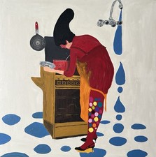 Käsesuppe , Abstrakte Malerei