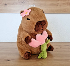 Plüschtier, Capybara mit rosa