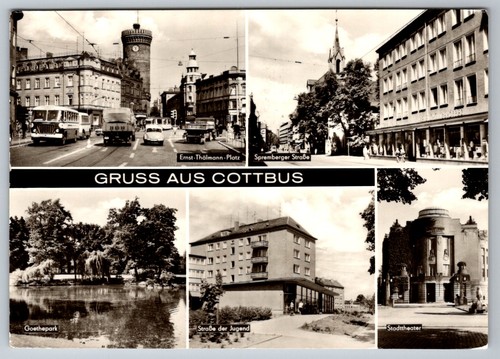 Postkarte cottbus - postkarte,