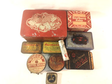 Lot Blechdose Reklame Dose Manoli Herrenhaus Seelberg Keks Halpaus Zigaretten