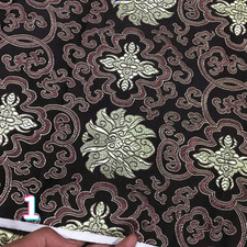 75 100cm Brokat Damast Stoff