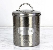 Gehämmert Große Grau Metall