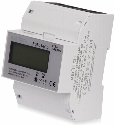 Reltech rdzd1 drehstromzähler - reltech,