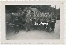 Pferdegespann Soldaten Wehrmacht vom Infanterie-Regiment 257 (83.I.D.)  (p625)