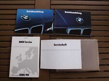 BMW M5 e34 Betriebsanleitung 8/89 in Bordmappe, BMW Service 1989/90, Serviceheft