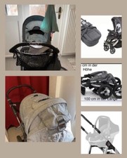 Kinderwagen Hartan Racer Gt in grau von Newborn bis 15 kg viel Zubehör VB 333
