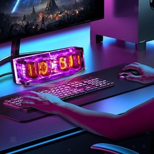 Simulation Nixie-Röhrenuhr