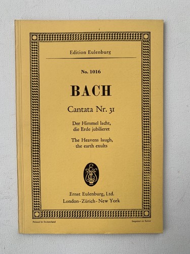 Noten bach cantata nr - bach.,