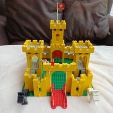 Lego Gelbe Ritterburg 375 von 1978 Castle - Ohne: Figuren, Karton, Anleitung!