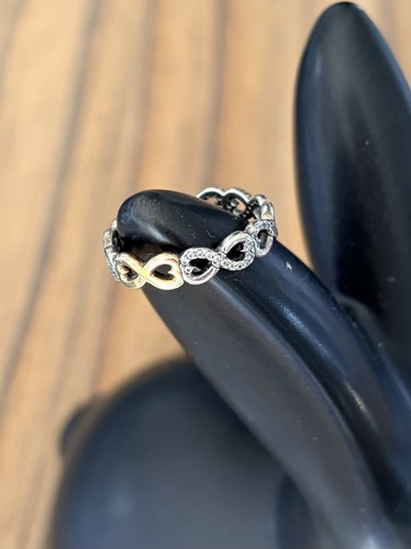 Pandora ring bicolor - pandora,