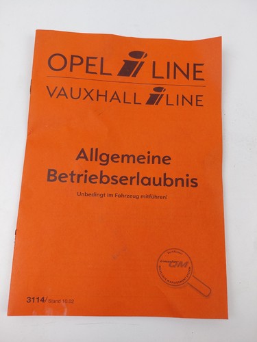 Original opel line irmscher - original,
