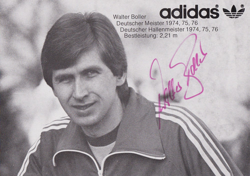 Autogramm walter boller - walter,