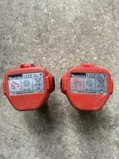 2 Makita Akku 1222 12V 2.0 Ah Defekt