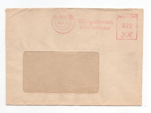 Ddr brief absenderfreistempel - ddr,