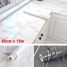 10M*60CM Küchenrückwand Selbstklebend Marmor Optik Wandtattoo für Fliesen Herd