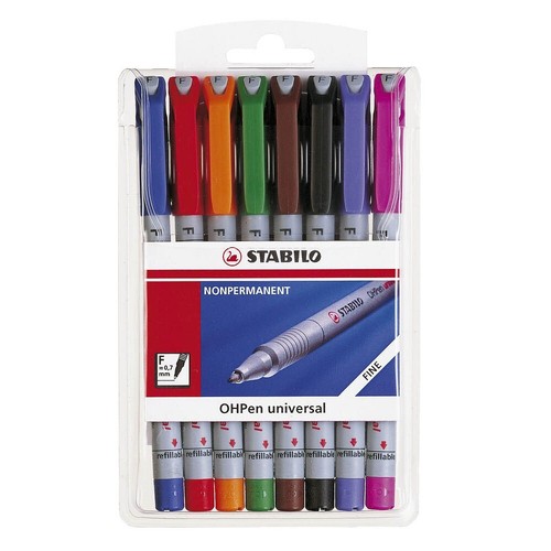 Stabilo ohpen folienstifte - 8,