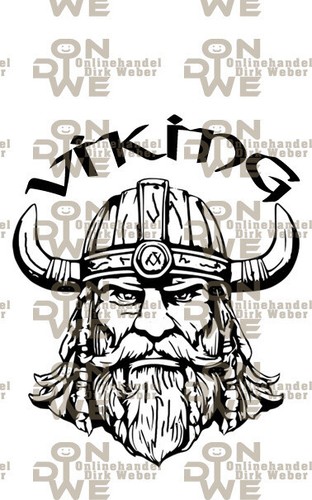 Aufkleber viking warrior - aufkleber, "viking-warrior"