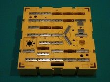 Vintage Steckboard wie Breadboard * 4 Schablonen Spielen mit Radio * von KOSMOS