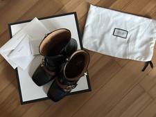 GUCCI Boots-Marmont-Leder-GG