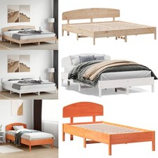 Massivholzbett Holzbett Bettgestell Ehebett Einzel Doppelbett Bett ohne Matratze