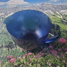 Tupperware Mikrowelle Kanne 1 Liter Microwave Ersatzteil blau