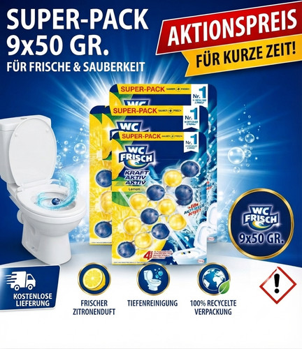 Frisch kraft aktiv klo - wc,