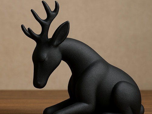Dekorative hirschfigur - dekorative,