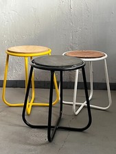 Bunte industrial hocker - bunte,