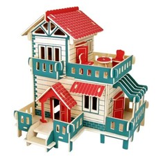 Landhaus - 3D Holzbausatz Haus