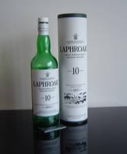 Whisky  Laphroaig 10 Jahre Leere Flasche Deko
