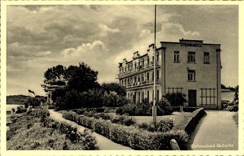 Ostseebad grömitz in - ak,