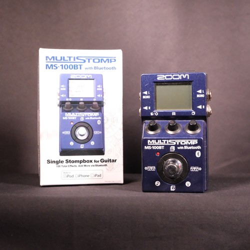 Zoom 100bt multistomp - zoom, ms-100bt