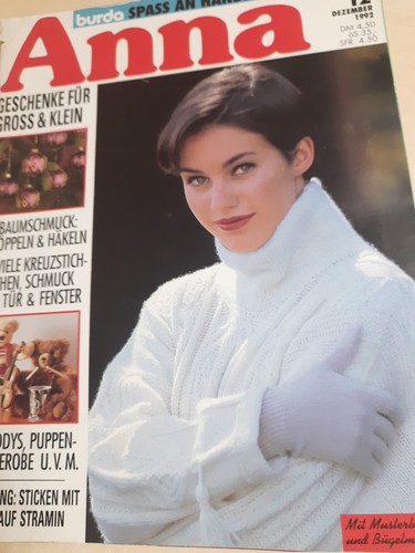 Anna 1992 burda spaß am - spaß,