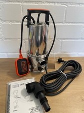 Black+Decker BXUP1100XDE Tauchpumpe für Schmutzwasser 1100 W