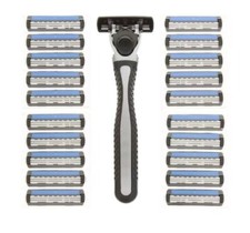 Rasierer Set mit 21 Ersatz